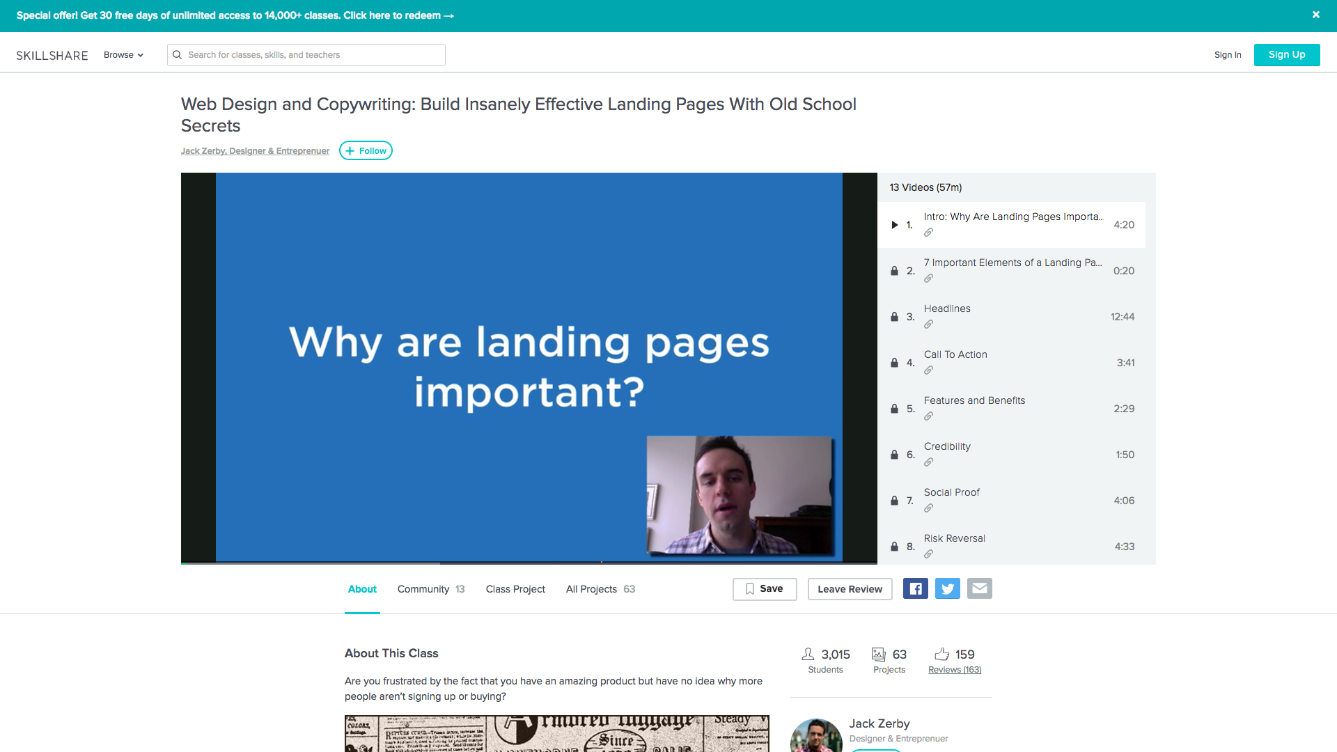 Can you share with me. Skillshare. skillshare main page.