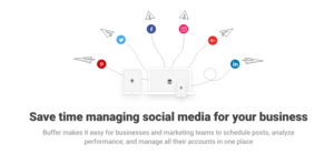 buffer provides social marketing tools