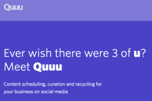 quuu provides content marketing tools