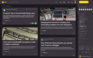 zest provides a variety of content marketing tools