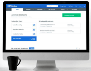 AWeber provides a value add email marketing tool