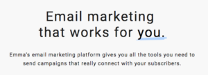My Emma provides a value add email marketing tool